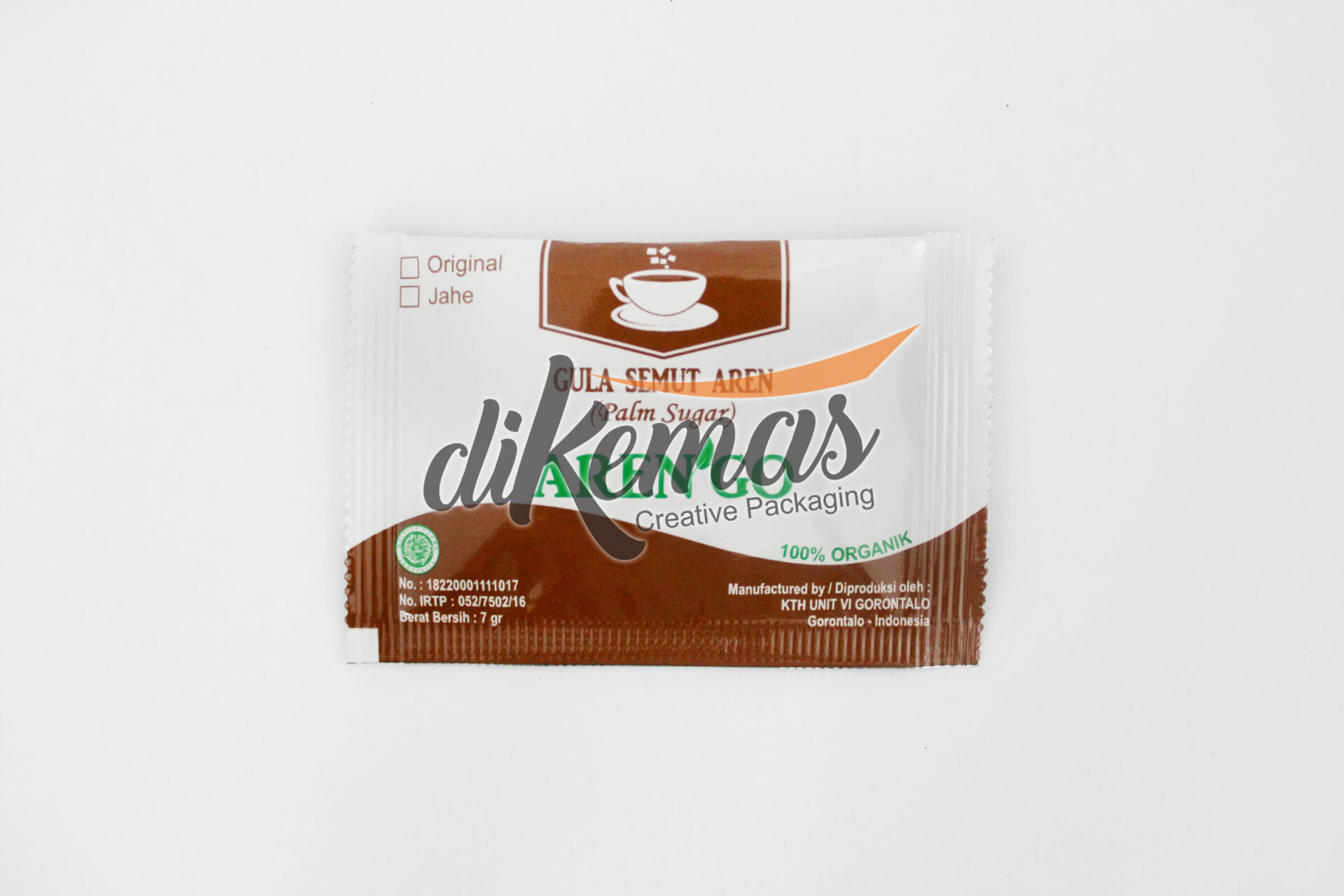  Kemasan  Gula Sachet