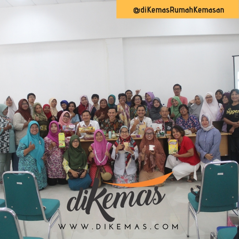 peserta bedah kemasan teknologi dan bahan