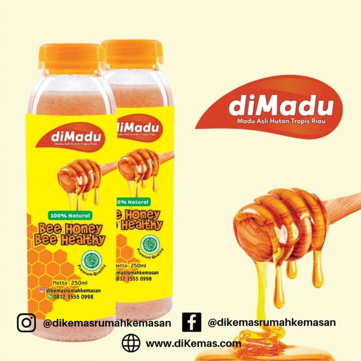 Stiker Minuman diKemas