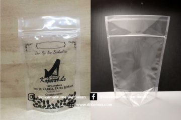 Kemasan Kopi Bubuk Unik Bahan Plastik