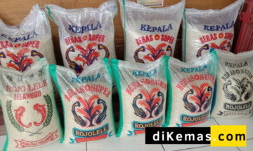 kemasan karung plastik beras