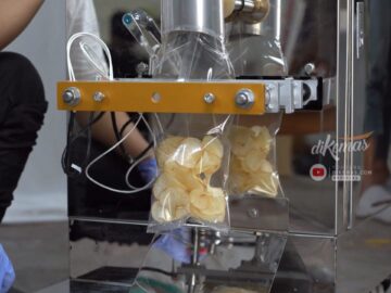 Mesin kemas snack digital