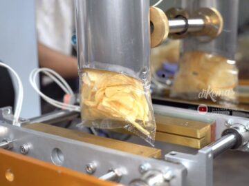 Mesin kemas snack mudah digunakan