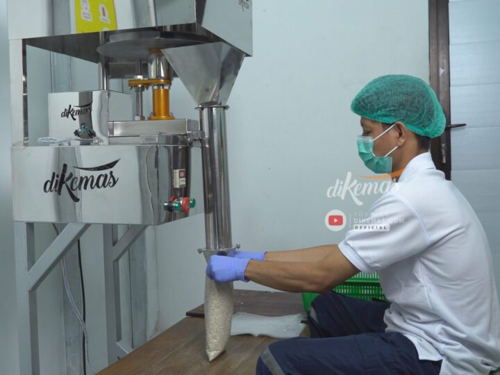 Mesin Filling Beras Semi Otomatis - Mesin Filling Beras Semi Otomatis, Praktis dan Fleksibel Mesin Filling Beras Semi Otomatis