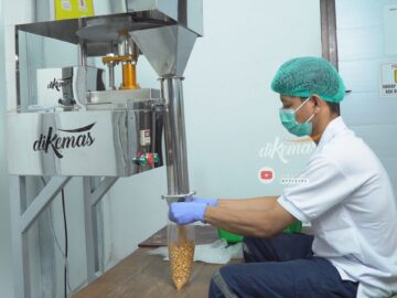 Mesin Filling Kacang Semi Otomatis