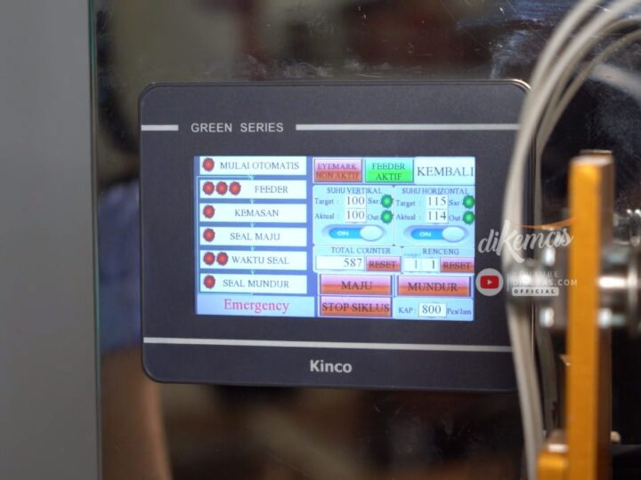 PLC Digital mesin bungkus susu bubuk - Mesin Bungkus Susu Bubuk Otomatis, Higienis dan Aman mesin bungkus susu bubuk