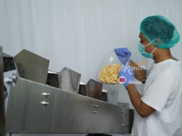 mesin packaging snack konveyor