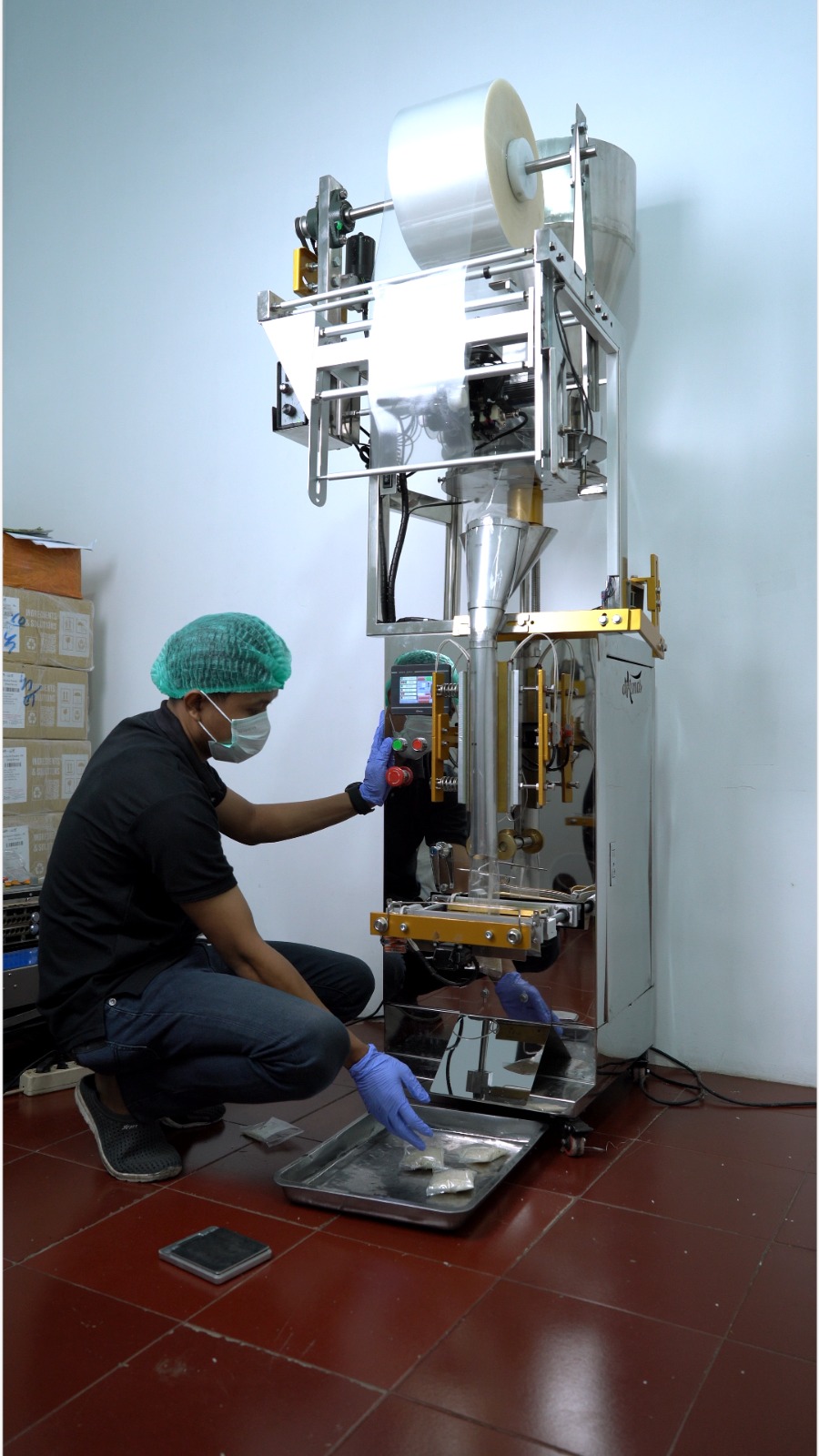 mesin kemas beras 1kg 5kg