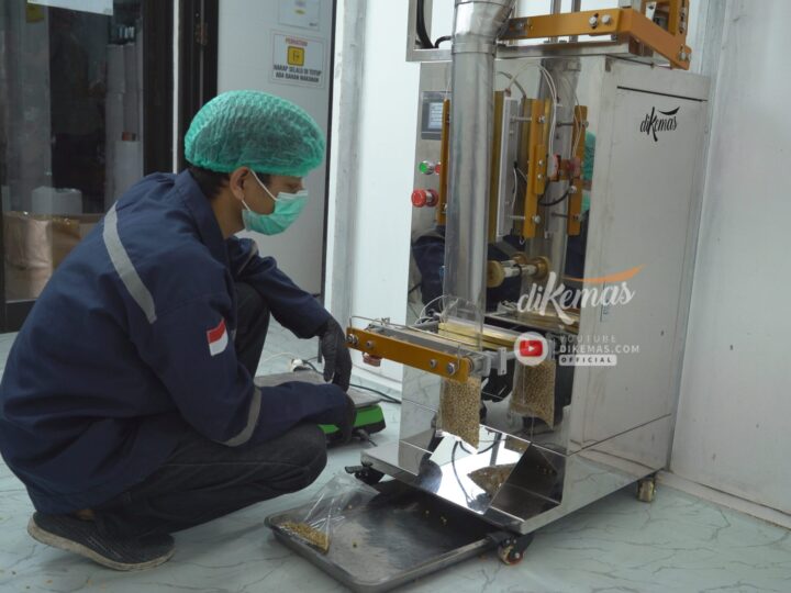 Mesin Packaging Biji-Bijian Otomatis