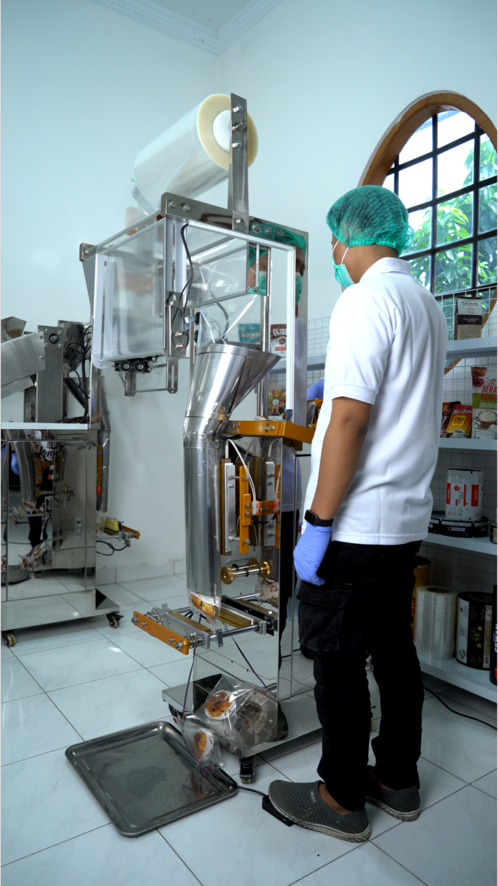 Mesin Packaging Roti